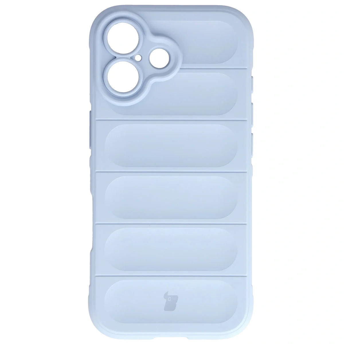 Robuste Handyhülle für iPhone 17, Bizon Case Tur, Hellblau