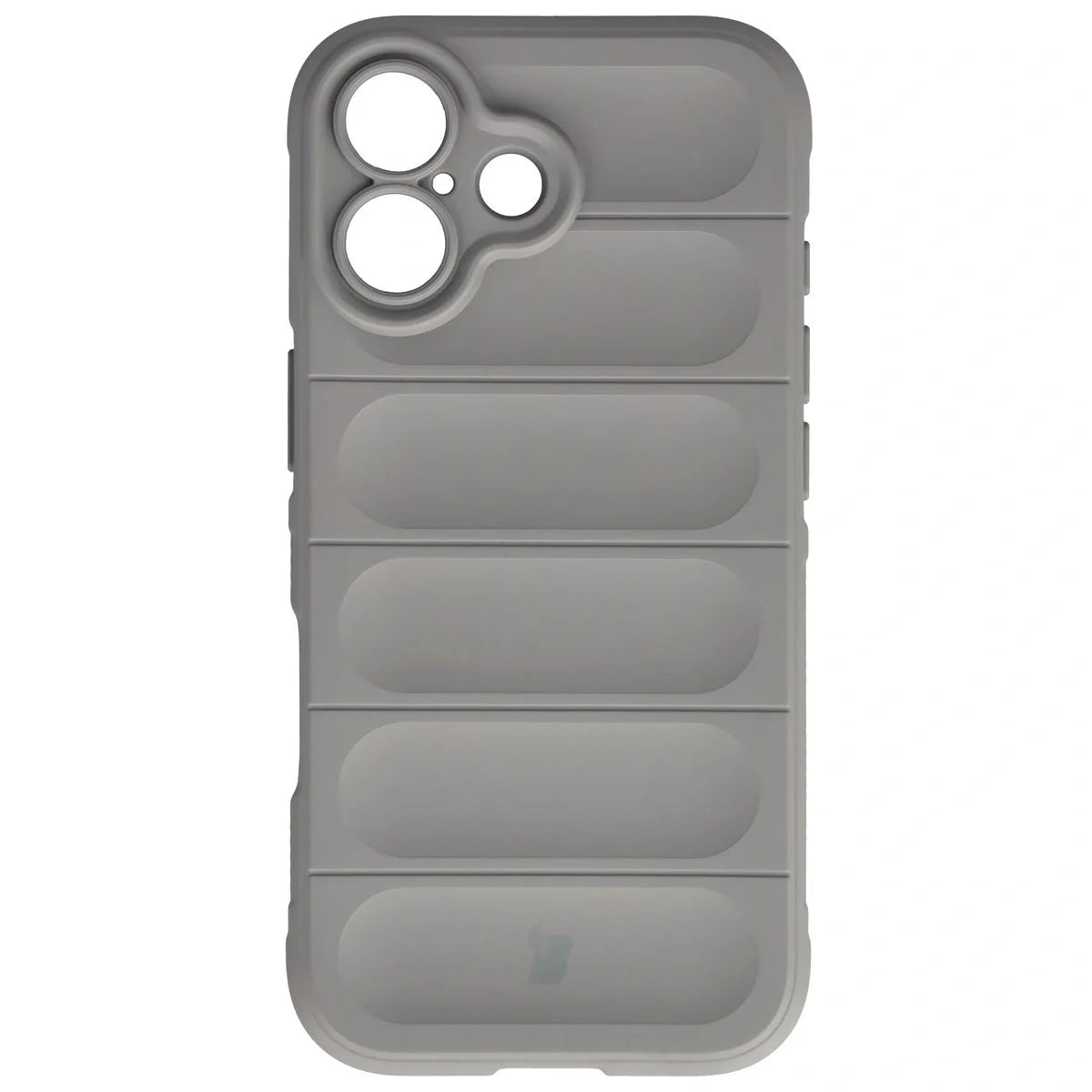 Robuste Handyhülle für iPhone 17, Bizon Case Tur, Hellgrau