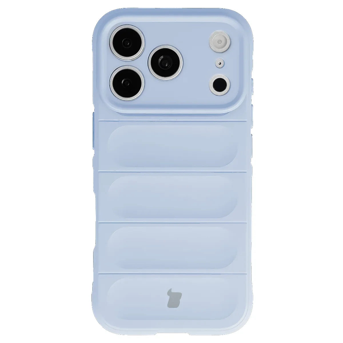 Robuste Handyhülle für iPhone 17 Pro, Bizon Case Tur, Hellblau