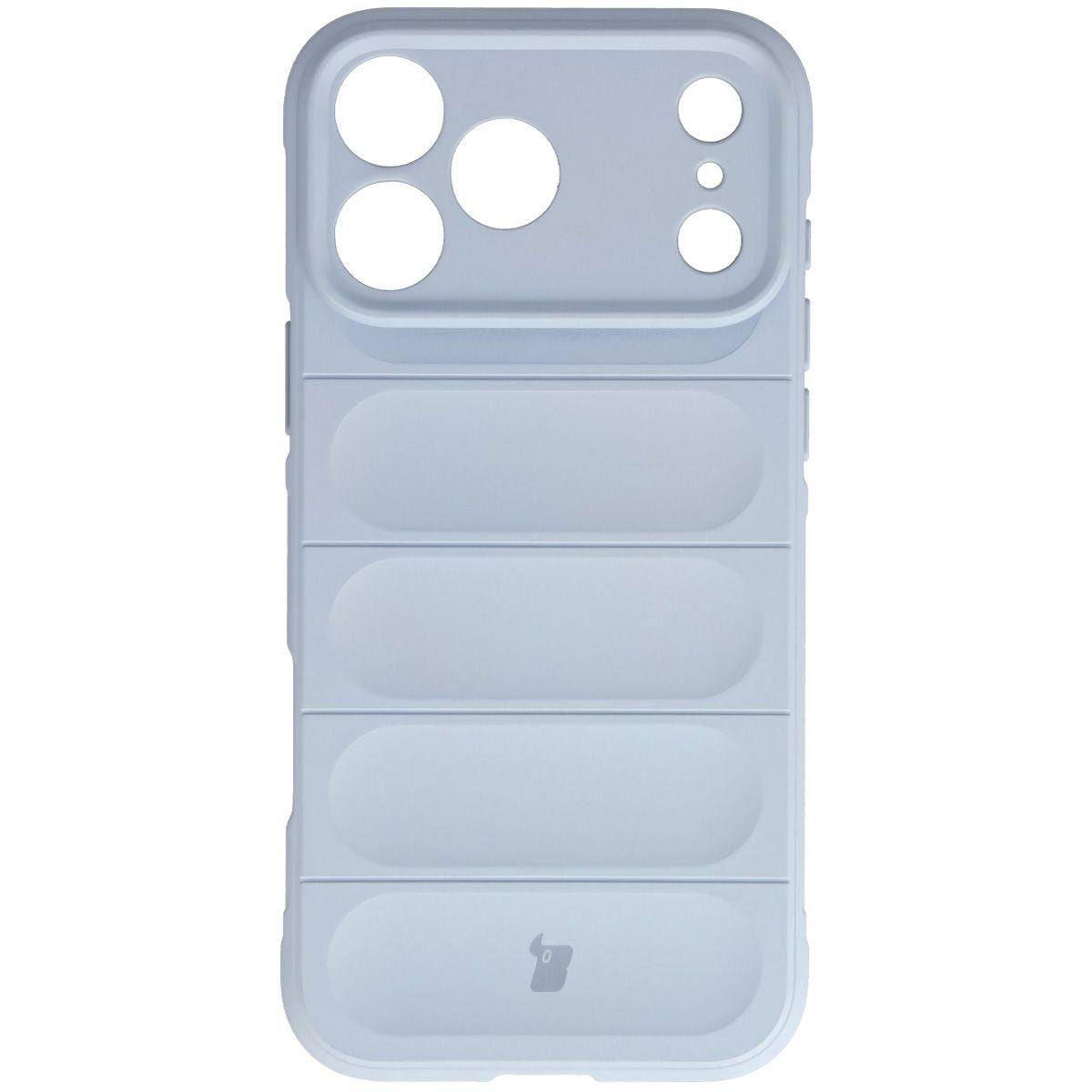 Robuste Handyhülle für iPhone 18 Pro Max / 17 Pro Max, Bizon Case Tur, Hellblau