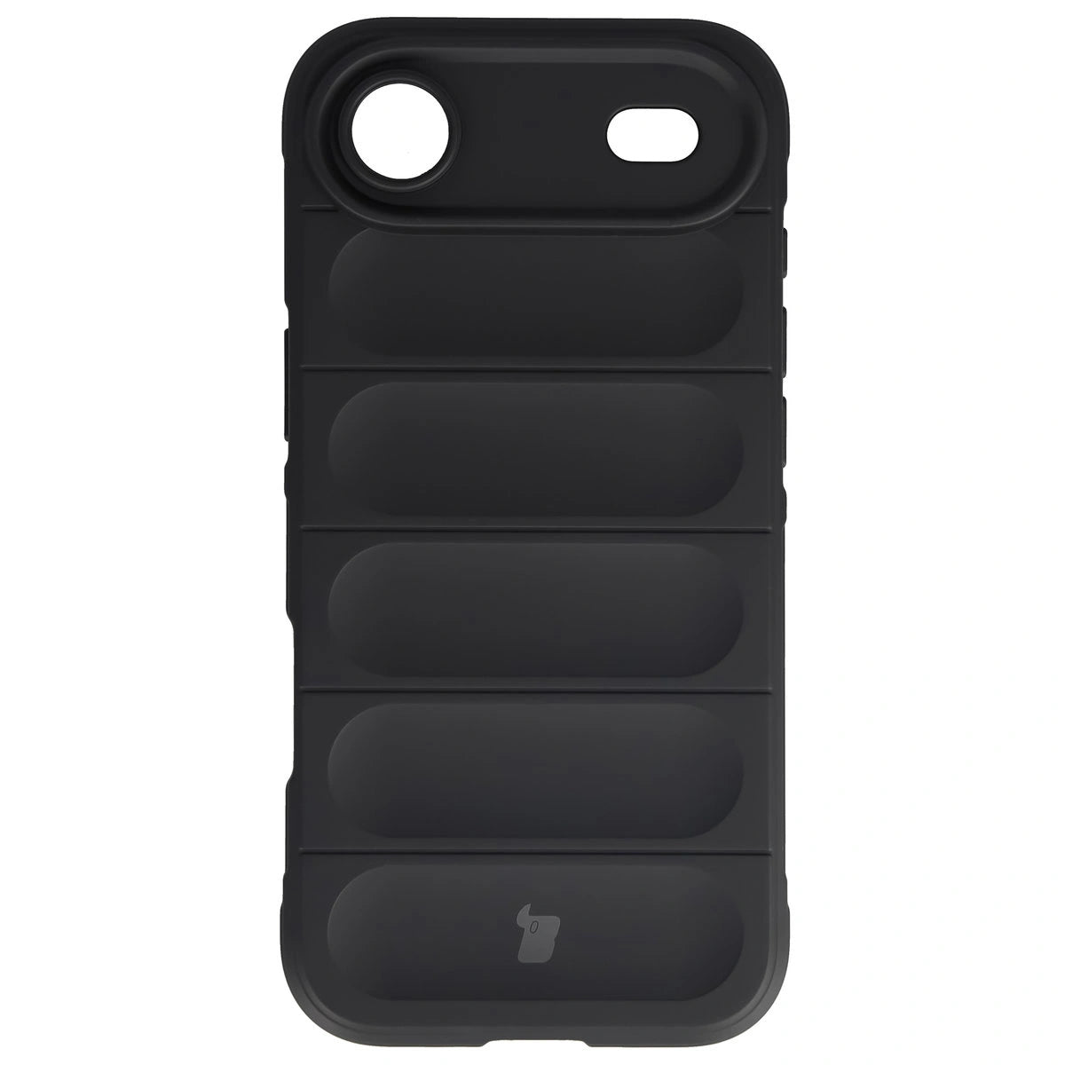 Robuste Handyhülle für iPhone Air, Bizon Case Tur, Schwarz