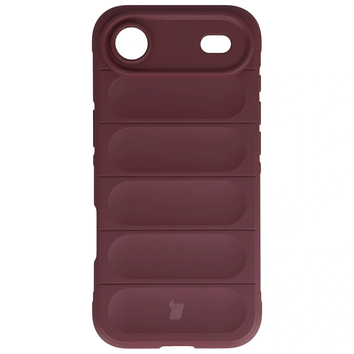 Robuste Handyhülle für iPhone Air, Bizon Case Tur, Burgunderrot