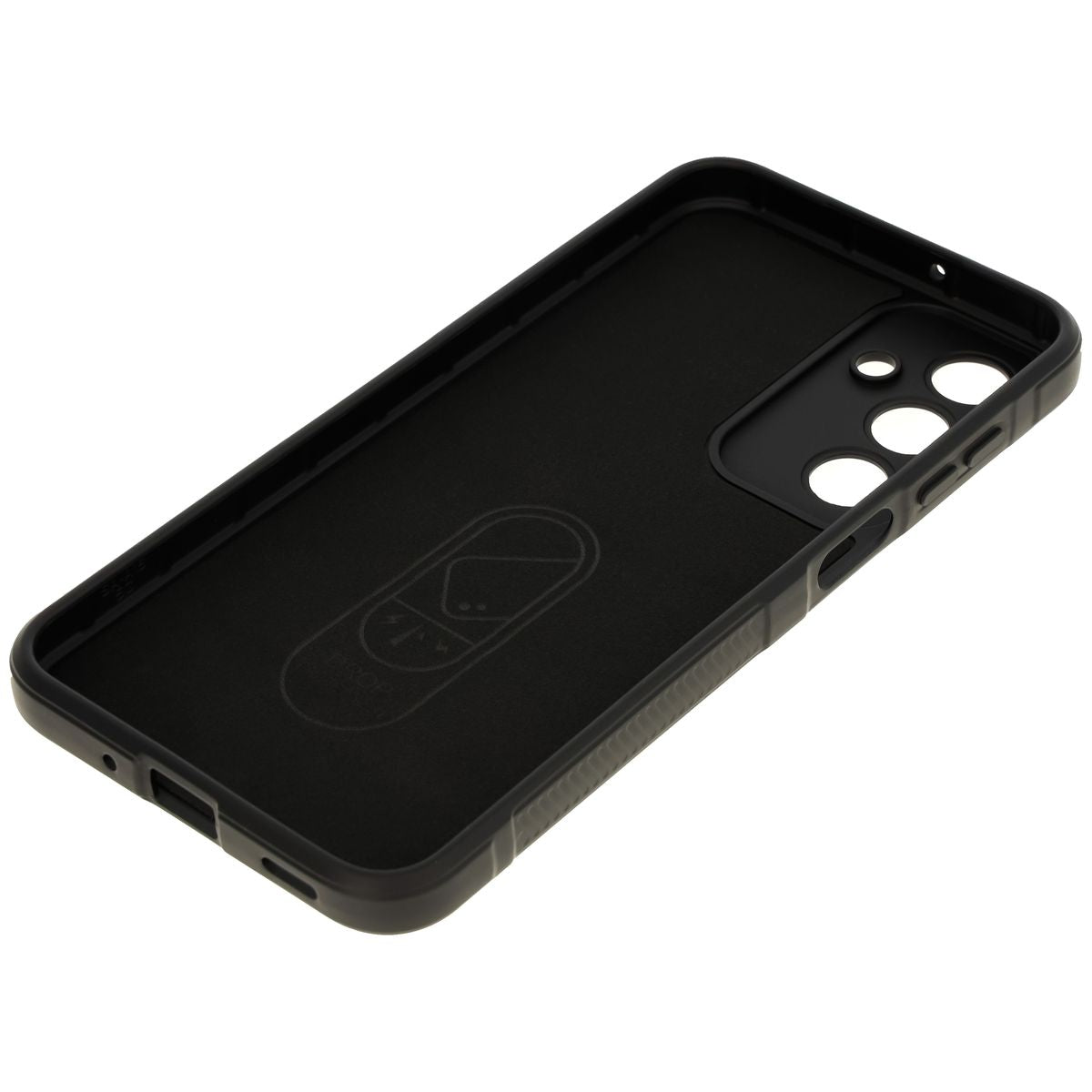 Robuste Handyhülle für Galaxy A16 4G/5G, Bizon Case Tur, Schwarz