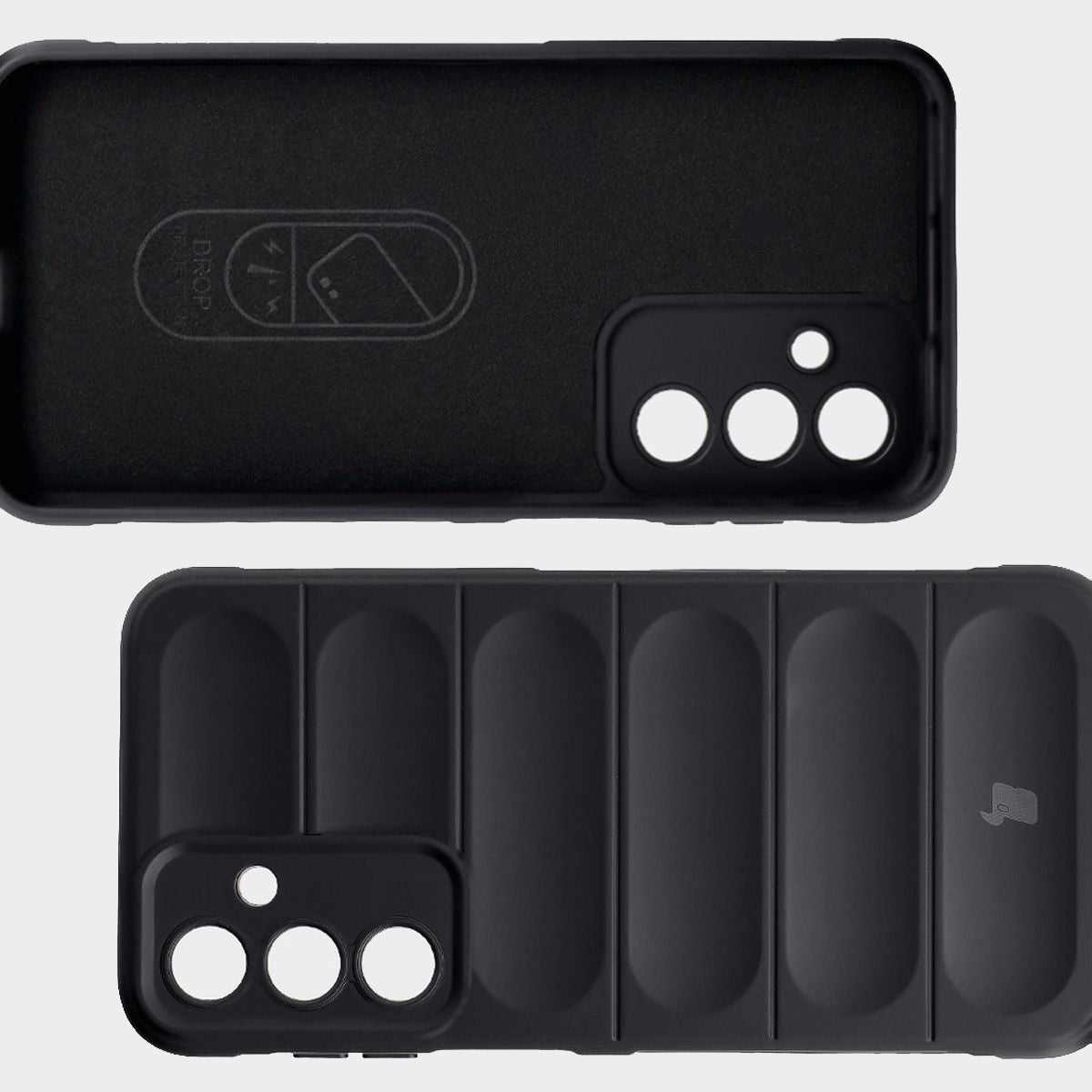 Robuste Handyhülle für Galaxy A16 4G/5G, Bizon Case Tur, Schwarz