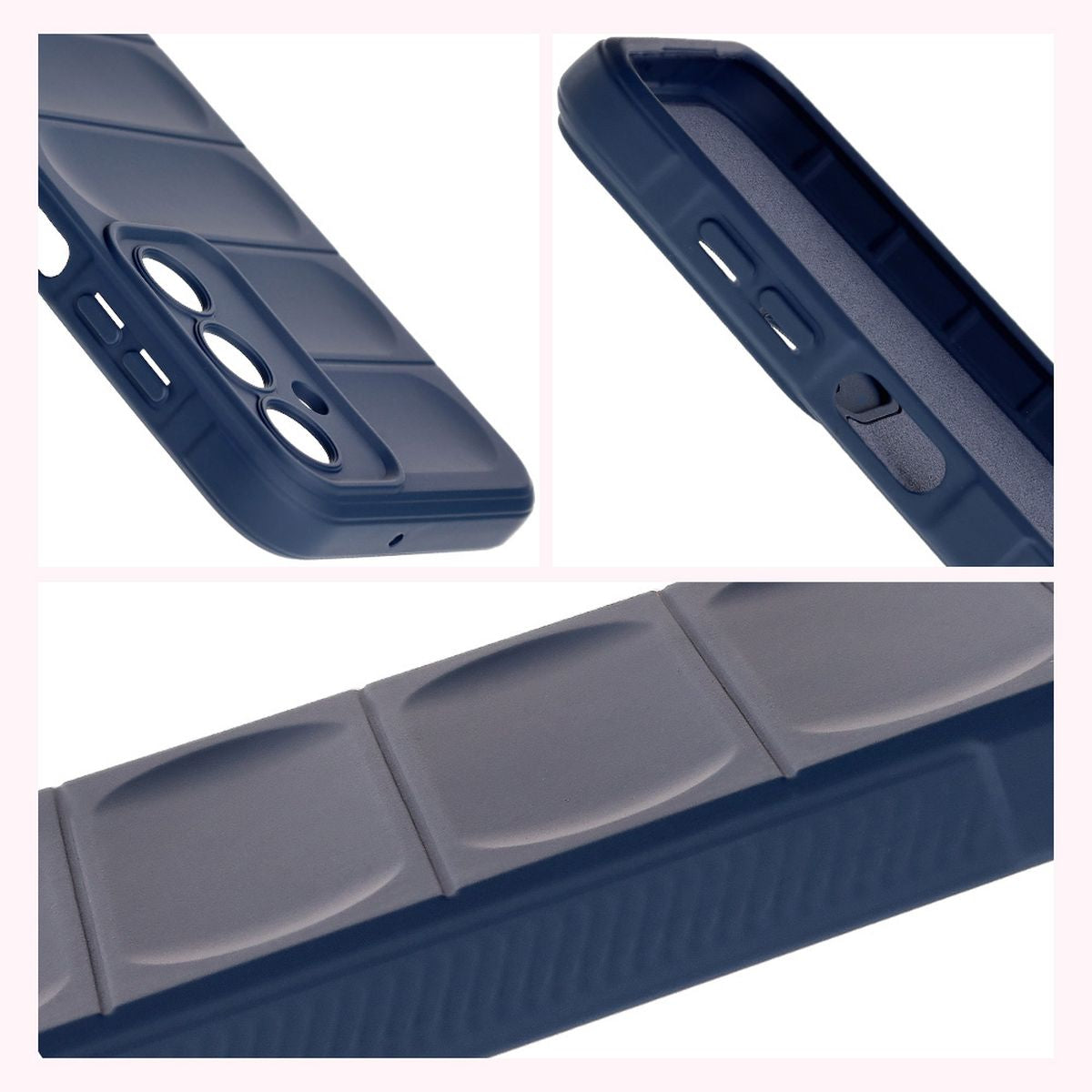 Robuste Handyhülle für Galaxy A16 4G/5G, Bizon Case Tur, Dunkelblau