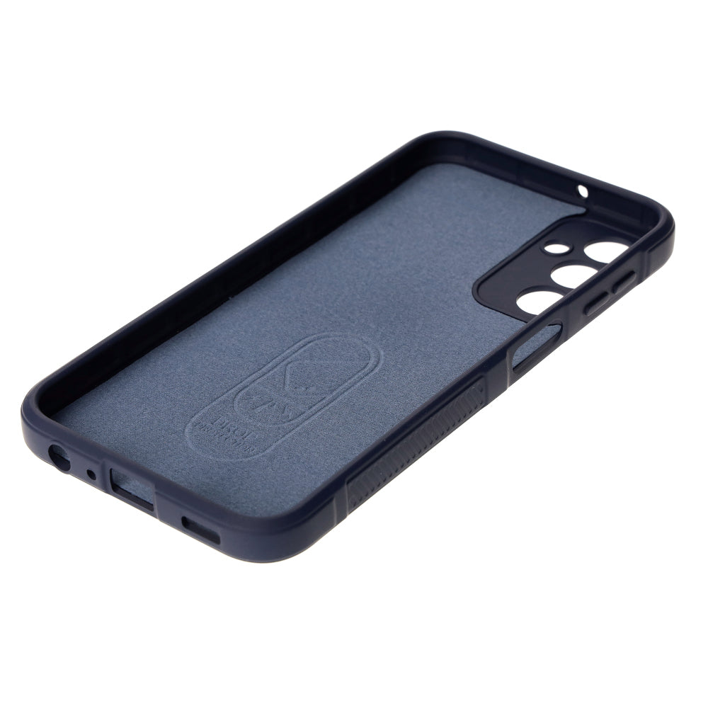 Robuste Handyhülle für Galaxy A24 4G, Bizon Case Tur, Dunkelblau