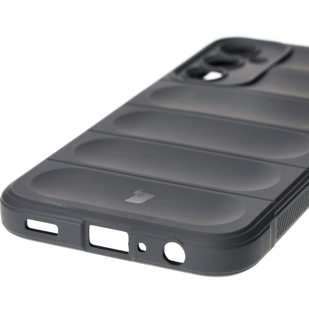 Robuste Handyhülle für Galaxy A24 4G, Bizon Case Tur, Grau