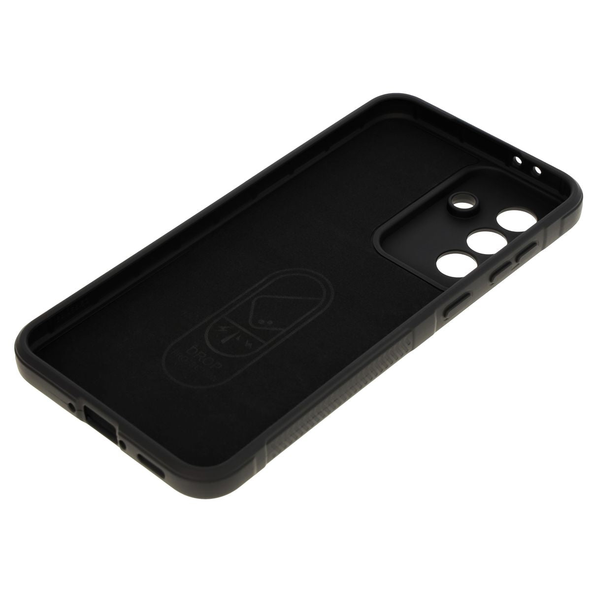 Robuste Handyhülle für Galaxy A36 5G / Galaxy A56 5G, Bizon Case Tur, Schwarz