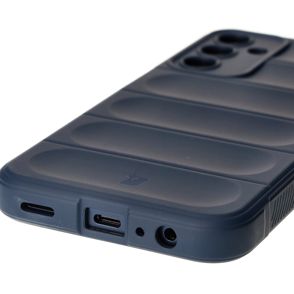 Robuste Schutzhülle für Galaxy M15 5G, Bizon Case Tur, Dunkelblau