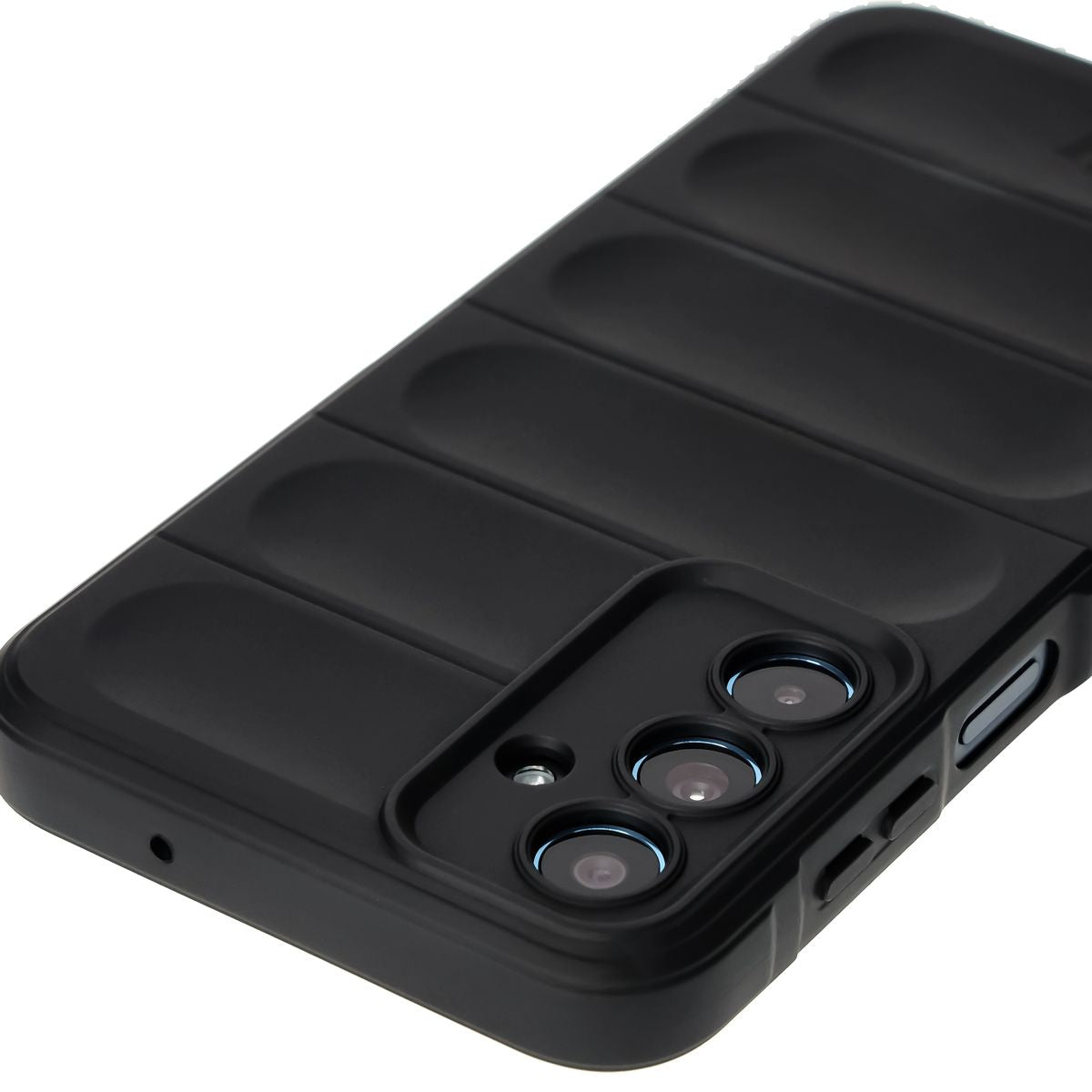 Robuste Handyhülle für Galaxy M35 5G, Bizon Case Tur, Schwarz