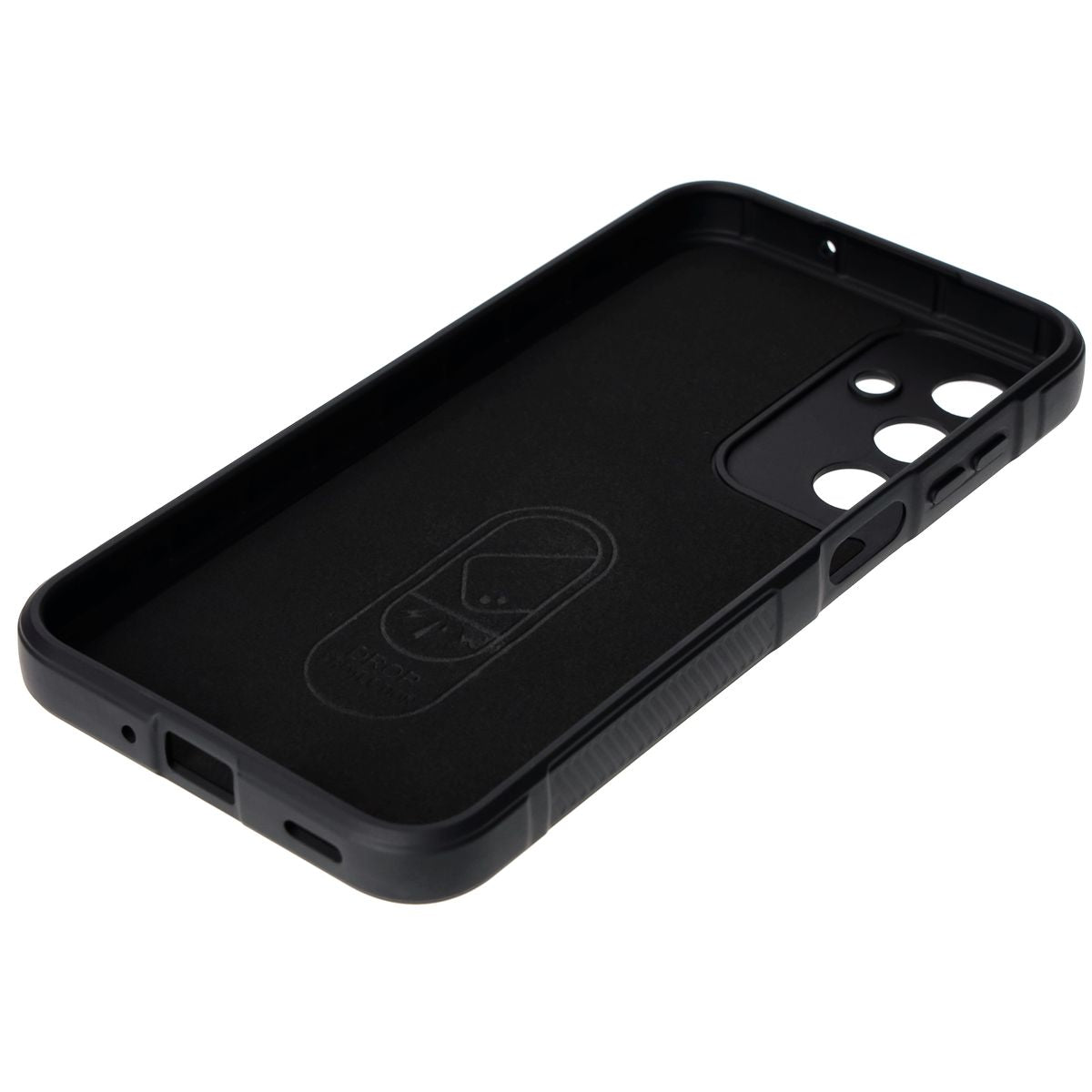Robuste Handyhülle für Galaxy M35 5G, Bizon Case Tur, Schwarz