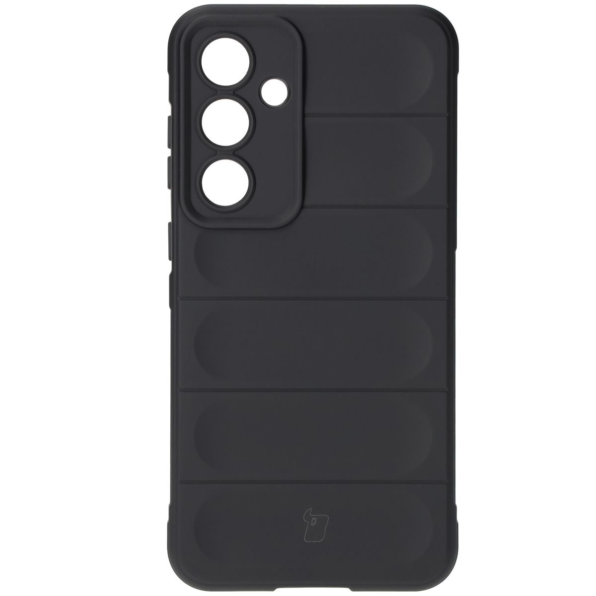 Robuste Handyhülle für Galaxy S24 FE, Bizon Case Tur, Schwarz