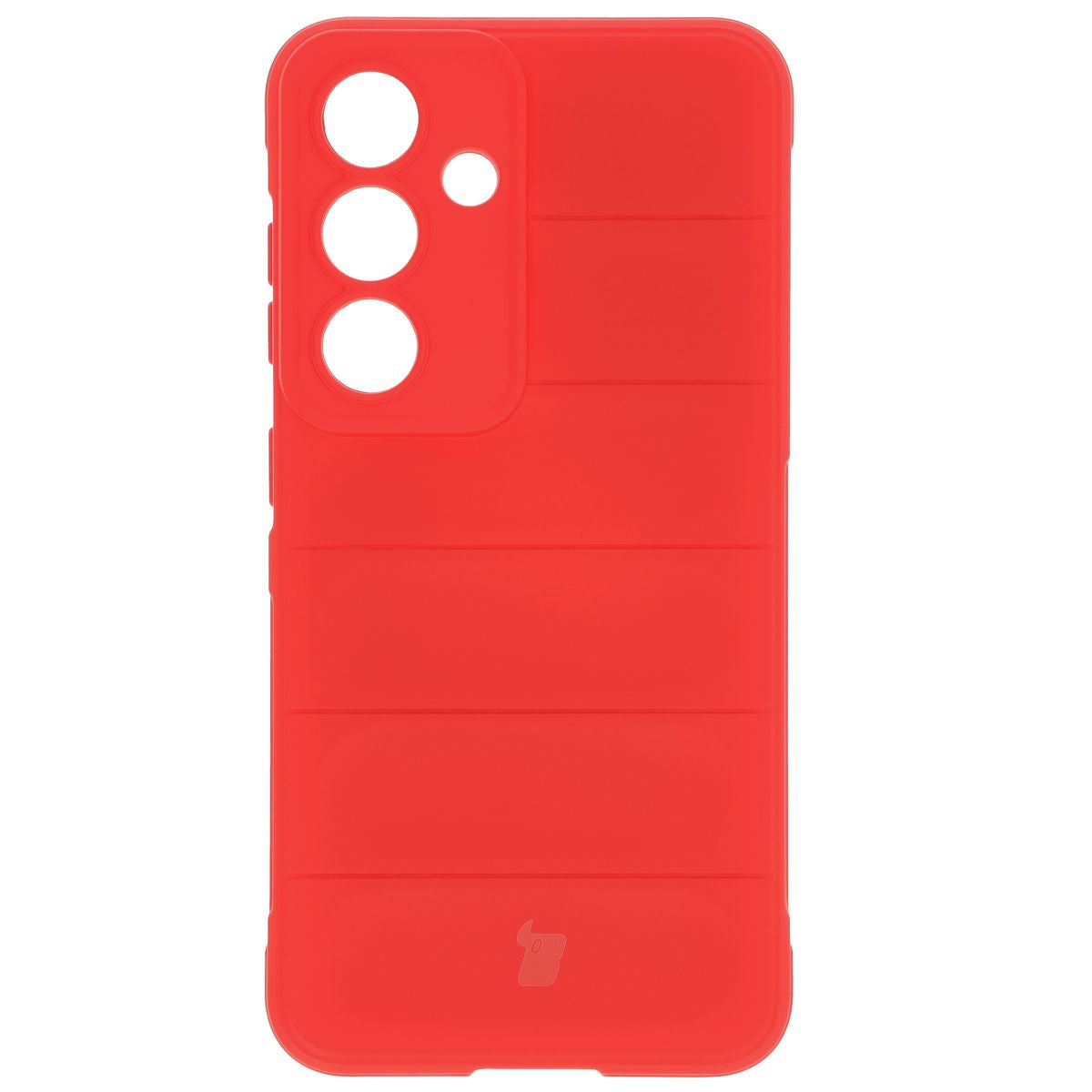 Robuste Handyhülle für Galaxy S25, Bizon Case Tur, Rot