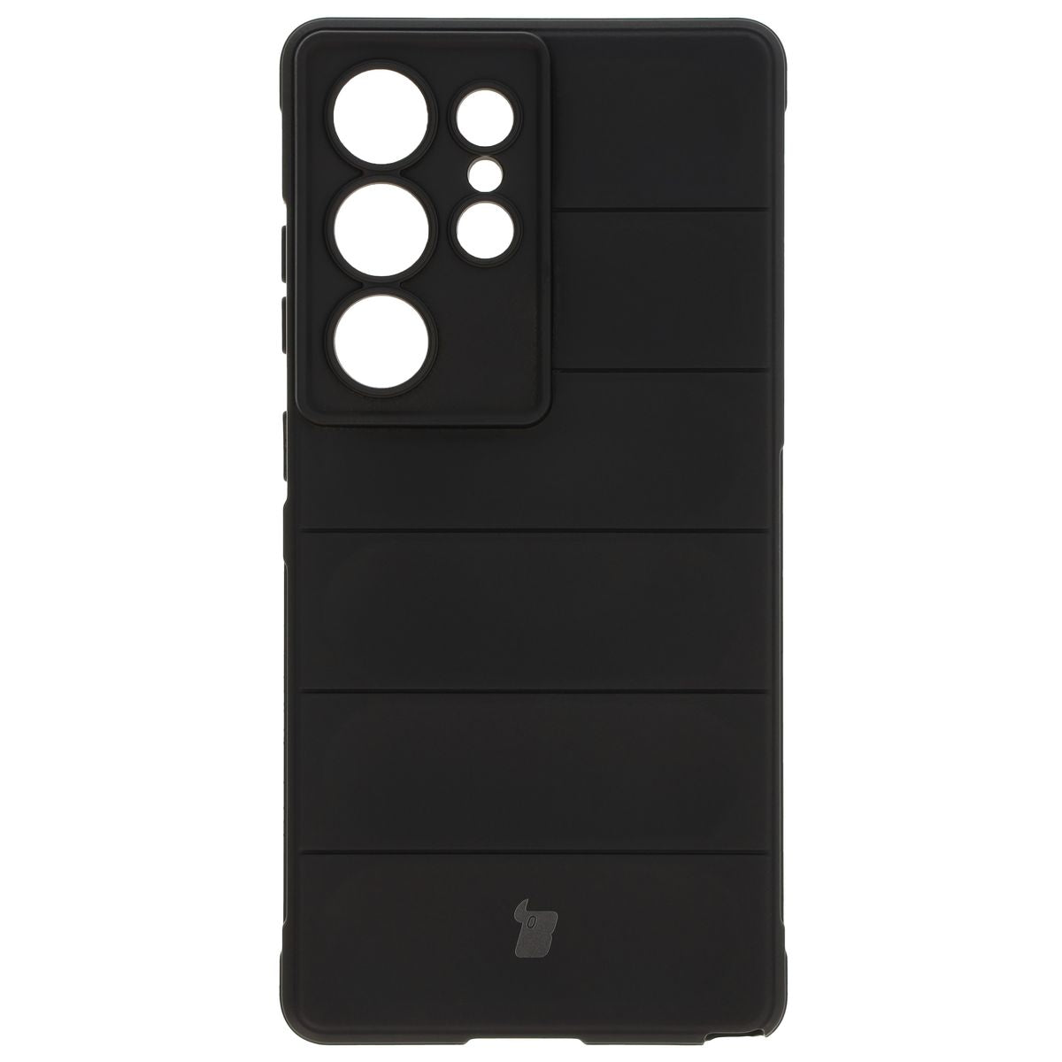 Robuste Handyhülle für Galaxy S25 Ultra, Bizon Case Tur, Schwarz