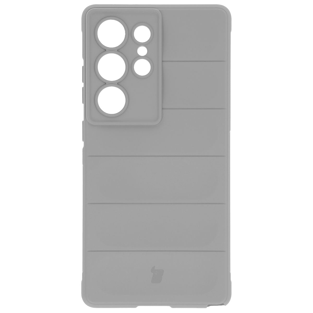 Robuste Handyhülle für Galaxy S25 Ultra, Bizon Case Tur, Hellgrau