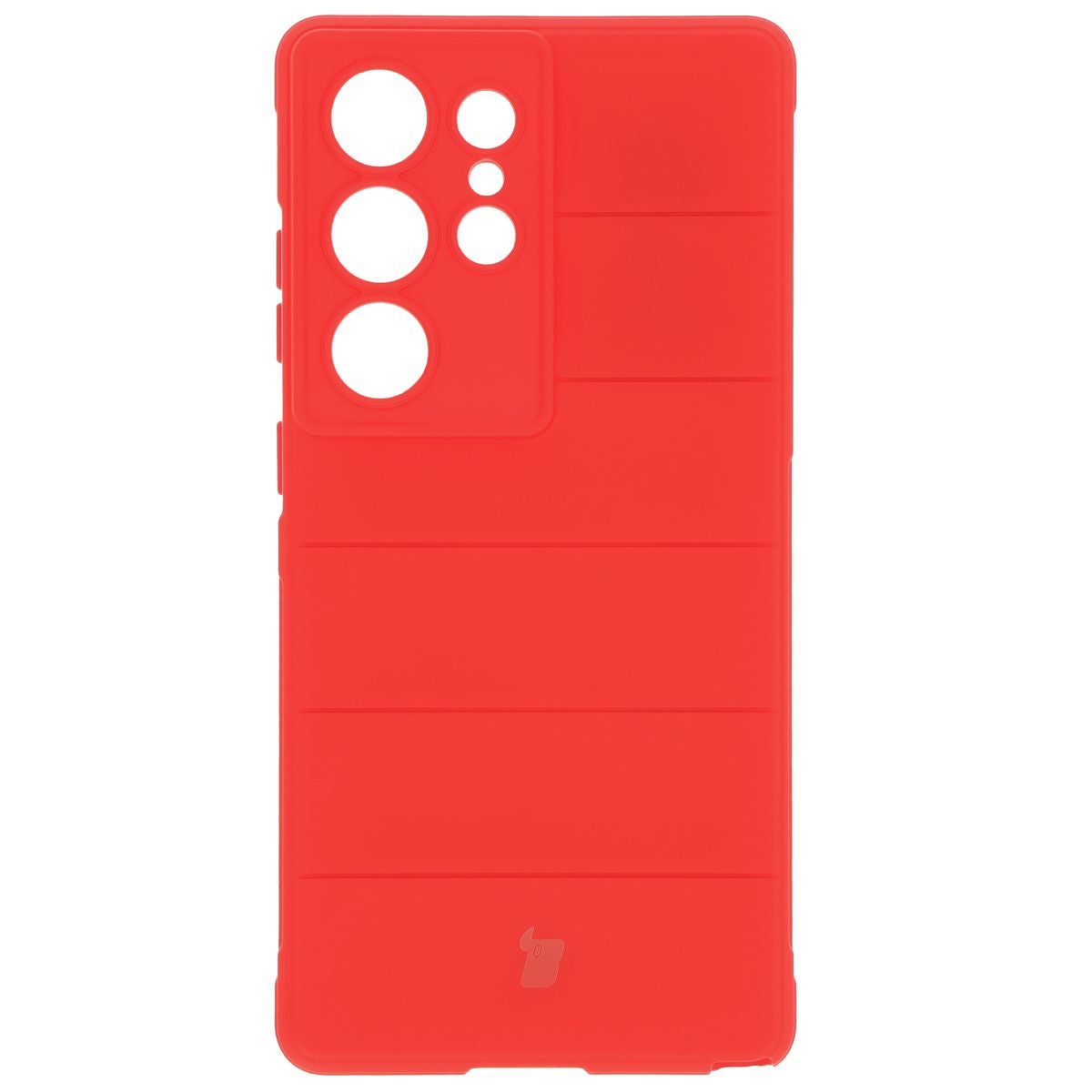 Robuste Handyhülle für Galaxy S25 Ultra, Bizon Case Tur, Rot