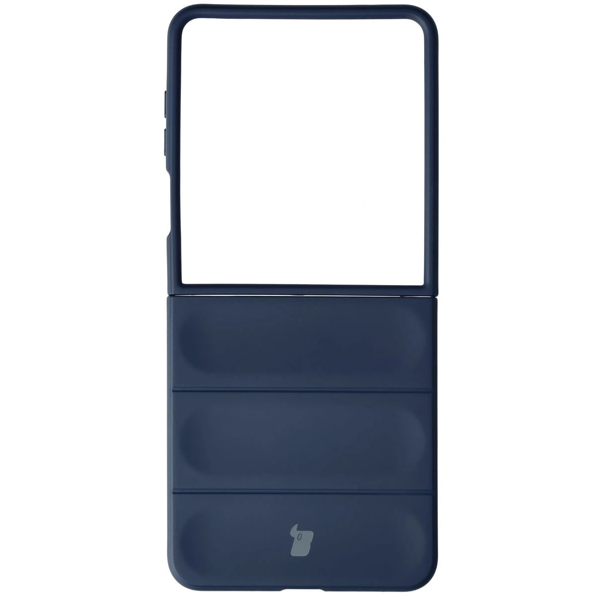 Robuste Handyhülle für Galaxy Z Flip7, Bizon Case Tur, Dunkelblau