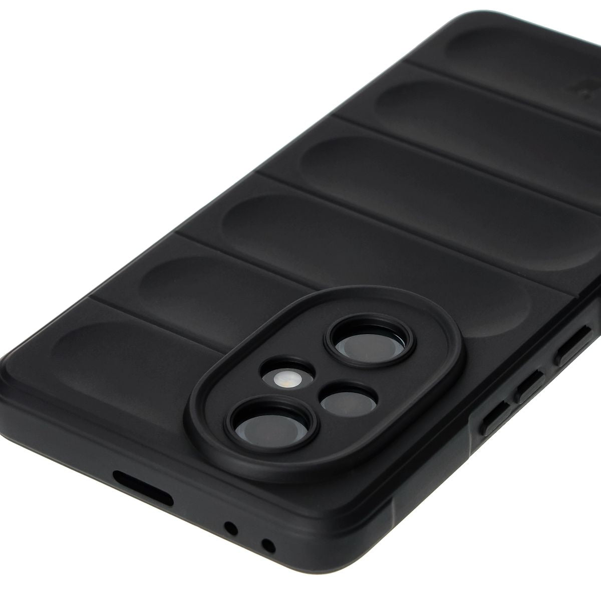 Robuste Handyhülle für Honor 200 Pro, Bizon Case Tur, Schwarz