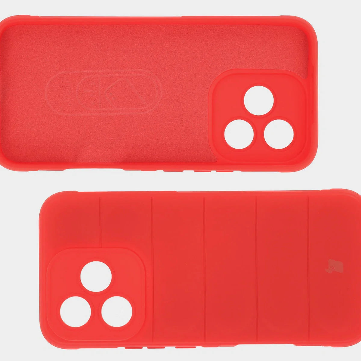 Robuste Handyhülle für Honor 400 Lite, Bizon Case Tur, Rot