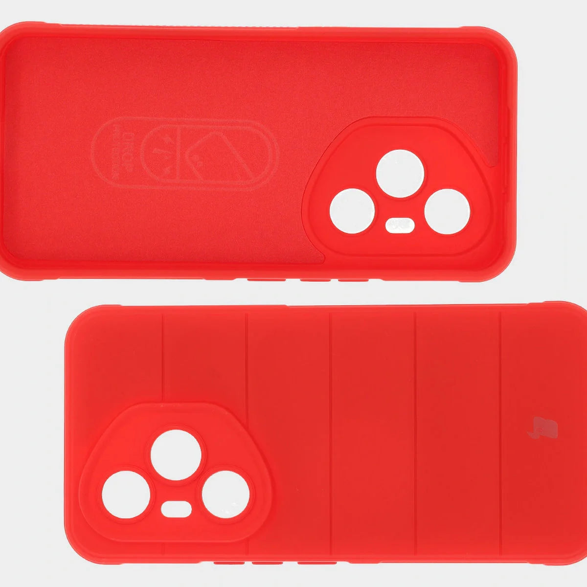 Robuste Handyhülle für Honor 400 Pro, Bizon Case Tur, Rot