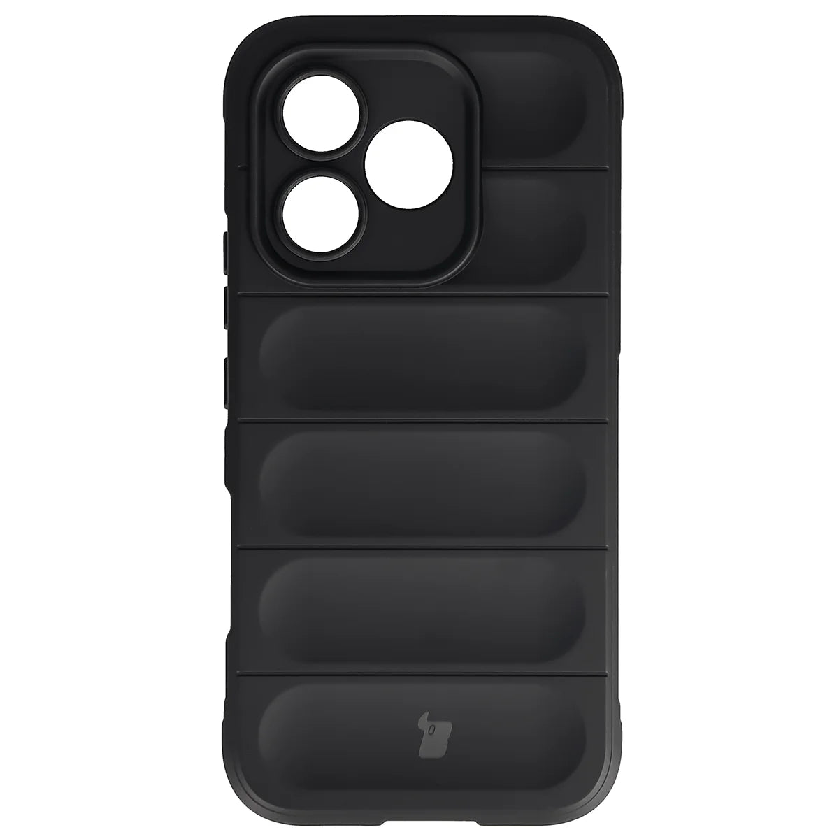 Robuste Handyhülle für Honor 600 Lite 5G, Bizon Case Tur, Schwarz