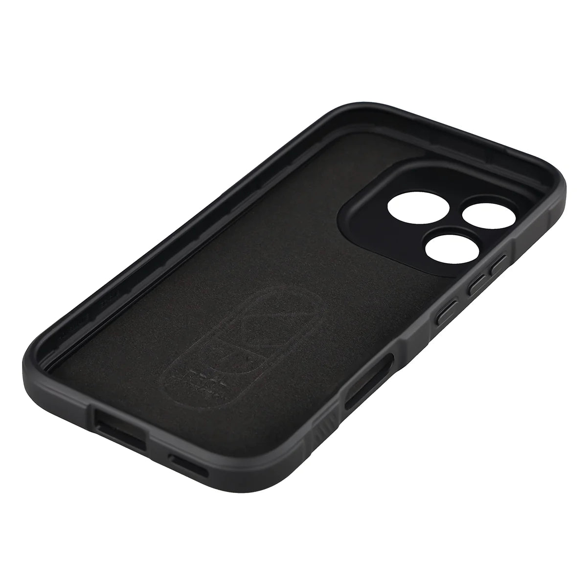 Robuste Handyhülle für Honor 600 Lite 5G, Bizon Case Tur, Schwarz