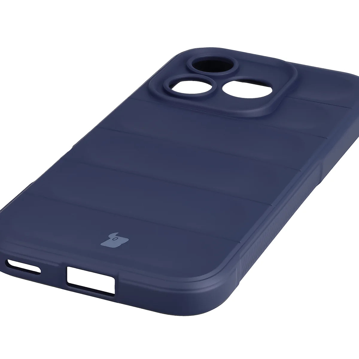 Robuste Handyhülle für Honor 600 Lite 5G, Bizon Case Tur, Dunkelblau