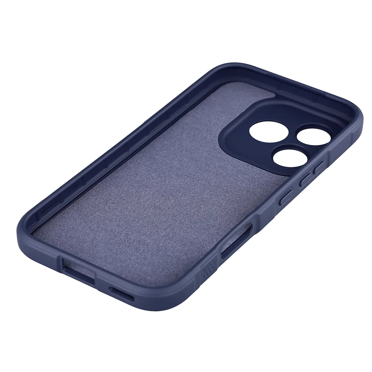 Robuste Handyhülle für Honor 600 Lite 5G, Bizon Case Tur, Dunkelblau
