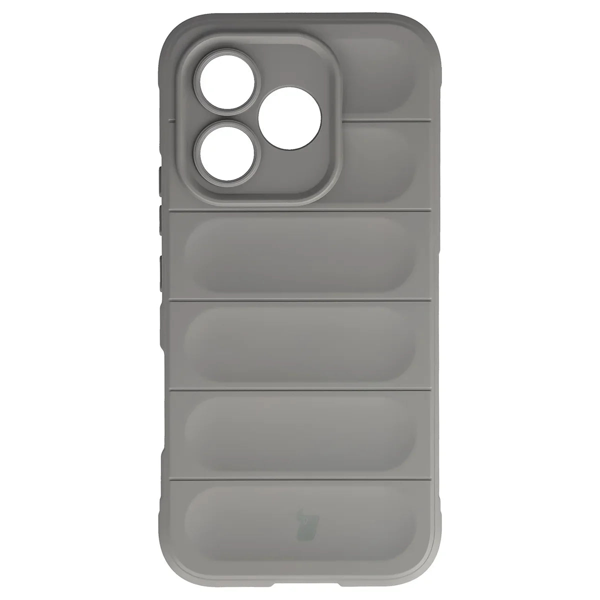 Robuste Handyhülle für Honor 600 Lite 5G, Bizon Case Tur, Hellgrau