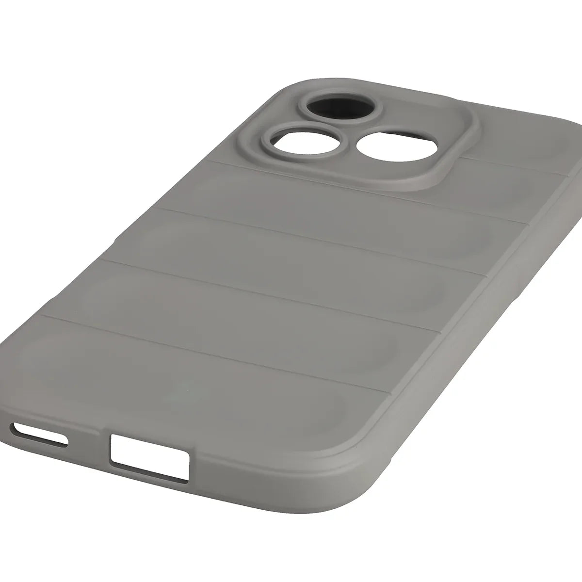 Robuste Handyhülle für Honor 600 Lite 5G, Bizon Case Tur, Hellgrau