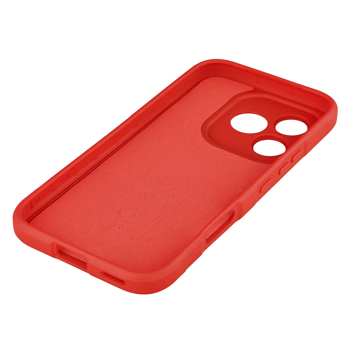 Robuste Handyhülle für Honor 600 Lite 5G, Bizon Case Tur, Rot