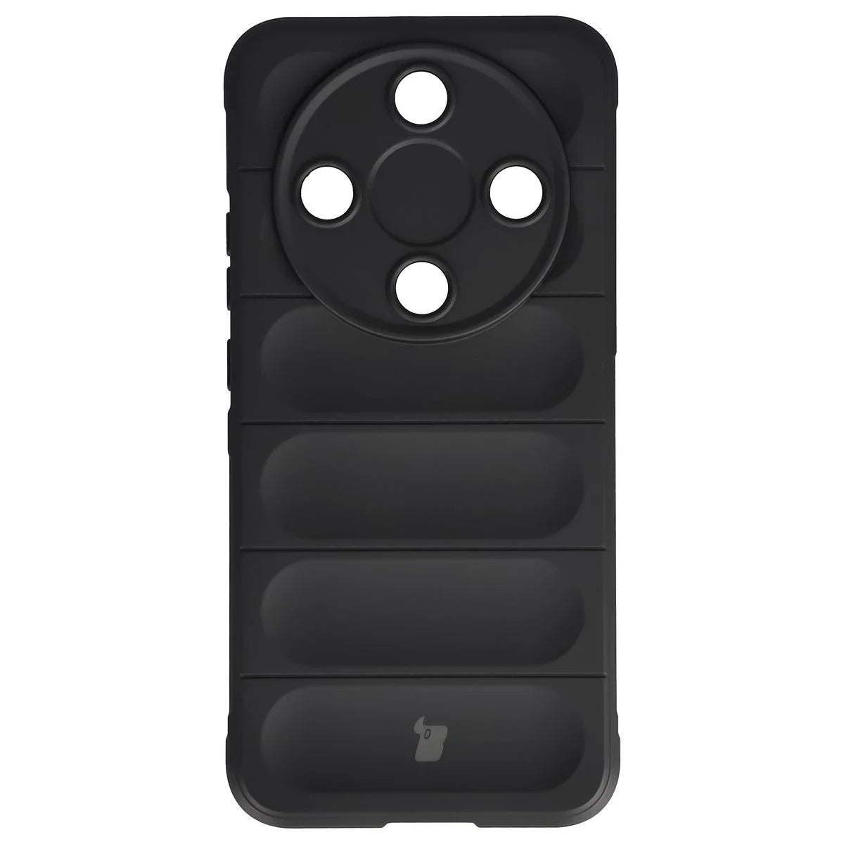 Robuste Handyhülle für Honor Magic8 Lite, Bizon Case Tur, Schwarz