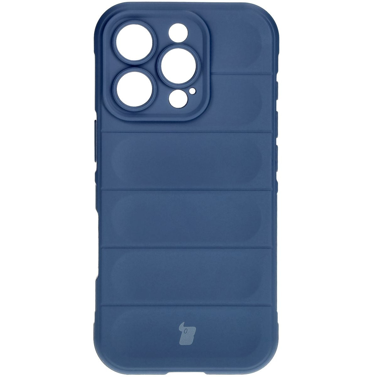 Robuste Handyhülle für iPhone 16 Pro, Bizon Case Tur, Dunkelblau