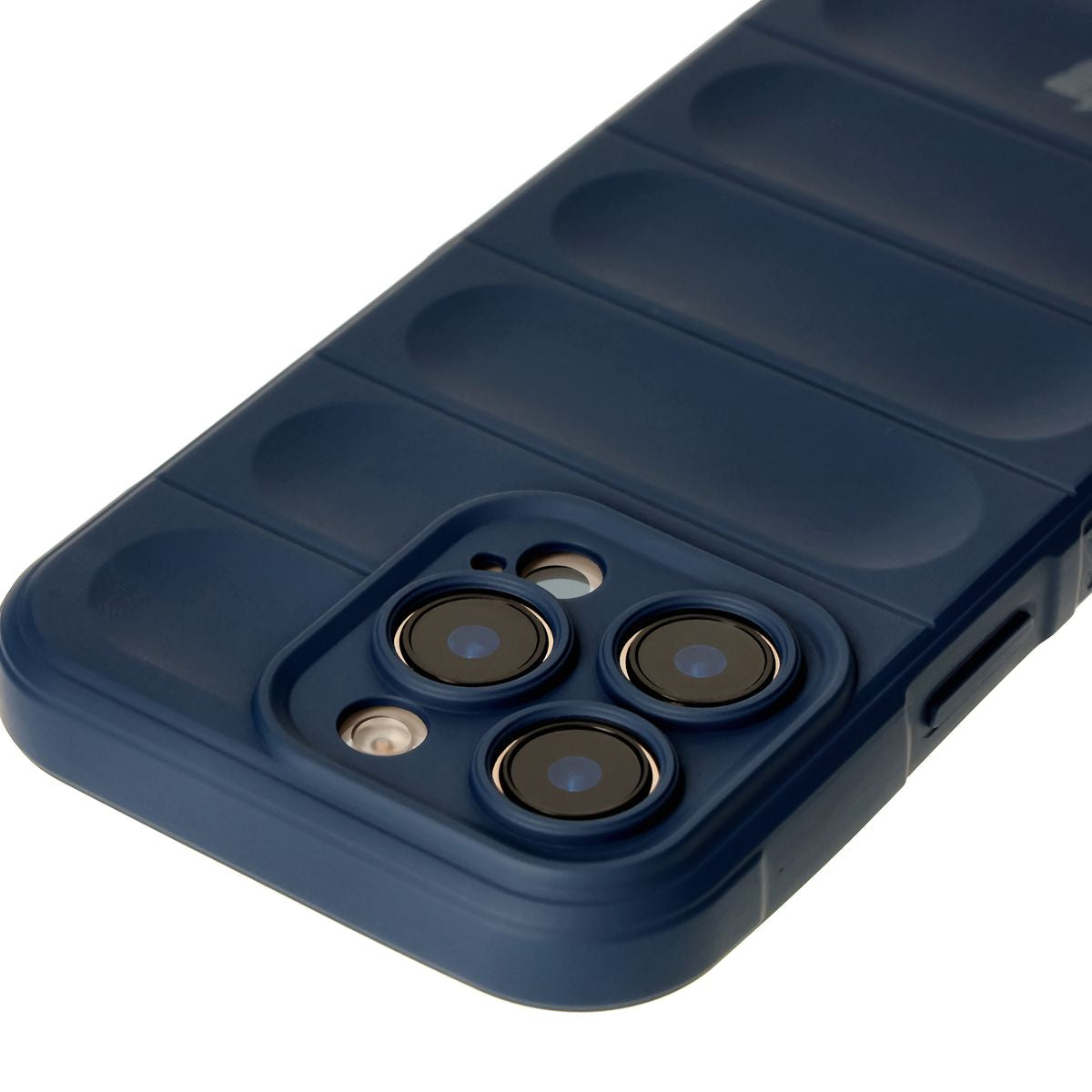 Robuste Handyhülle für iPhone 16 Pro, Bizon Case Tur, Dunkelblau