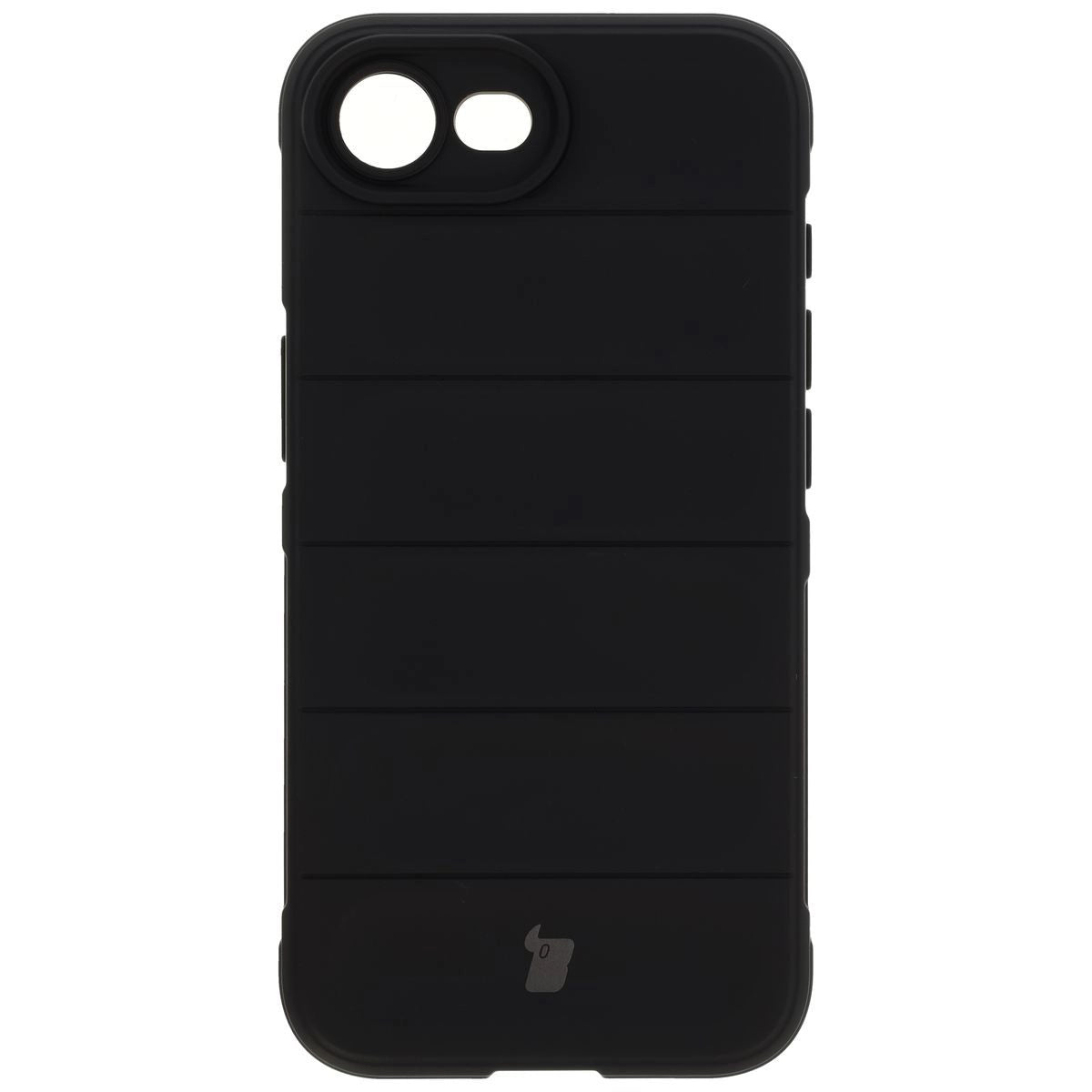 Robuste Handyhülle für iPhone 17e / 16e, Bizon Case Tur, Schwarz