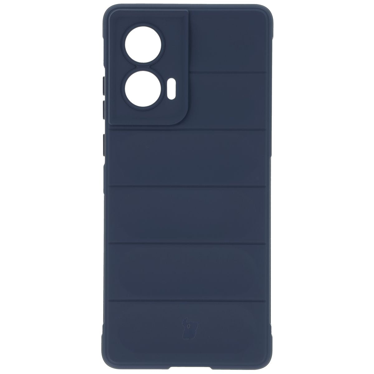 Robuste Handyhülle für Motorola Edge 50 Fusion, Bizon Case Tur, Dunkelblau
