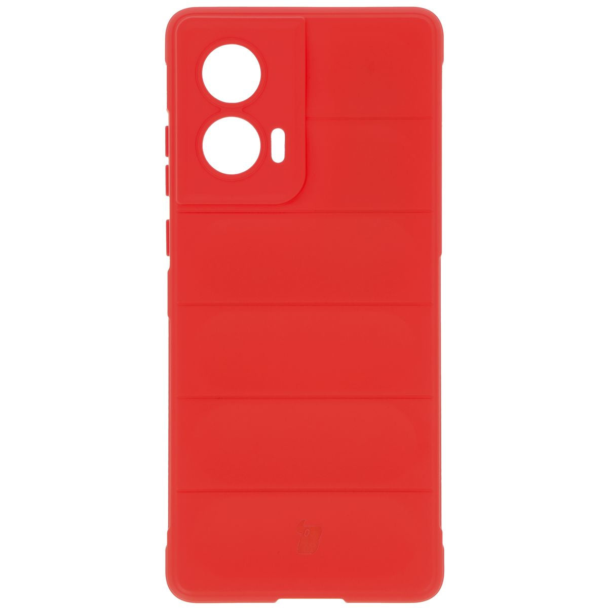 Robuste Handyhülle für Motorola Edge 50 Fusion, Bizon Case Tur, Rot