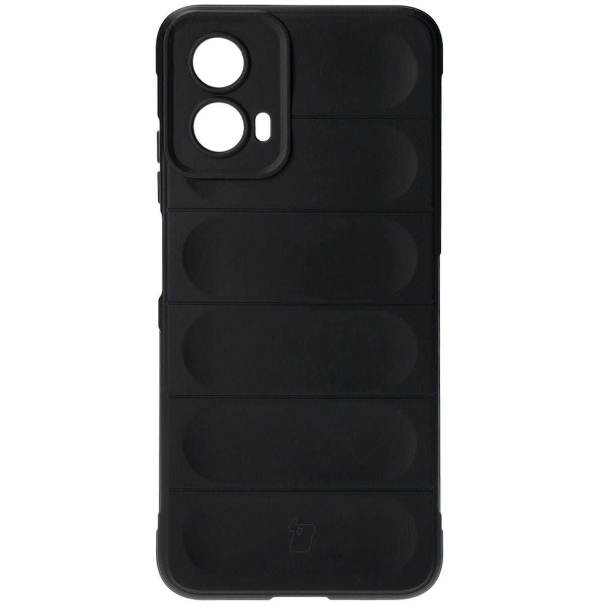 Robuste Schutzhülle für Motorola Moto G34 5G, Bizon Case Tur, Schwarz