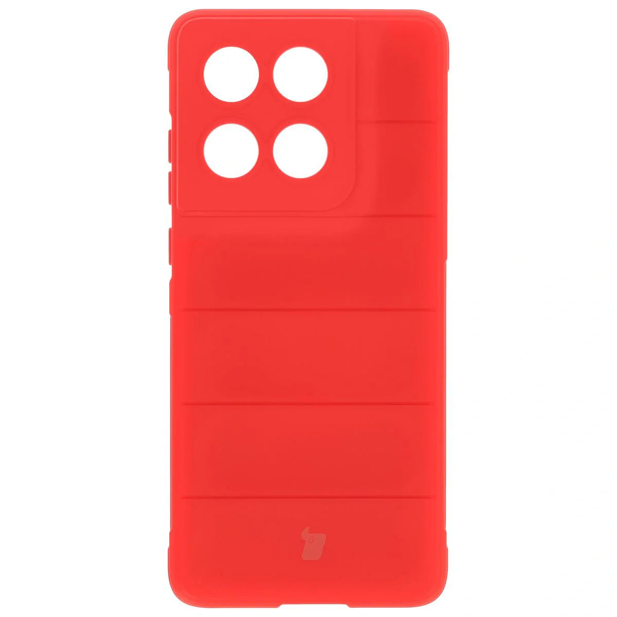 Robuste Handyhülle für Motorola Edge 60 / 60 Fusion, Bizon Case Tur, Rot