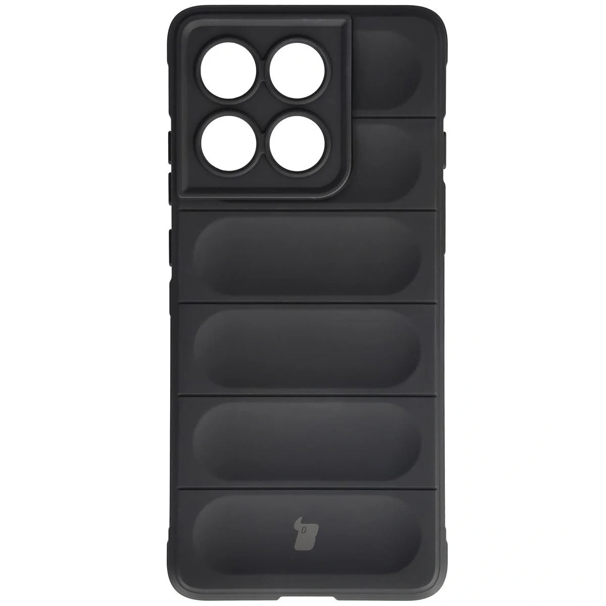 Robuste Handyhülle für Motorola Edge 60 Pro, Bizon Case Tur, Schwarz