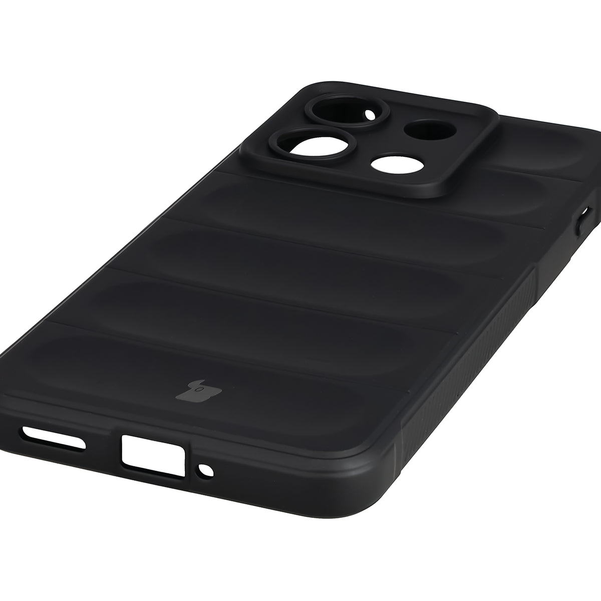 Robuste Handyhülle für Motorola Edge 70 Max, Bizon Case Tur, Schwarz (3/8)