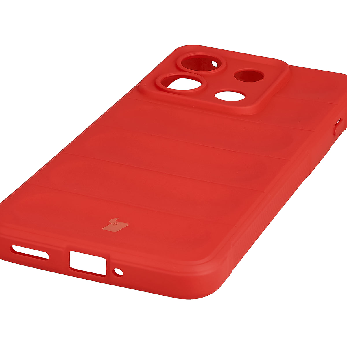 Robuste Handyhülle für Motorola Edge 70 Max, Bizon Case Tur, Rot (3/8)