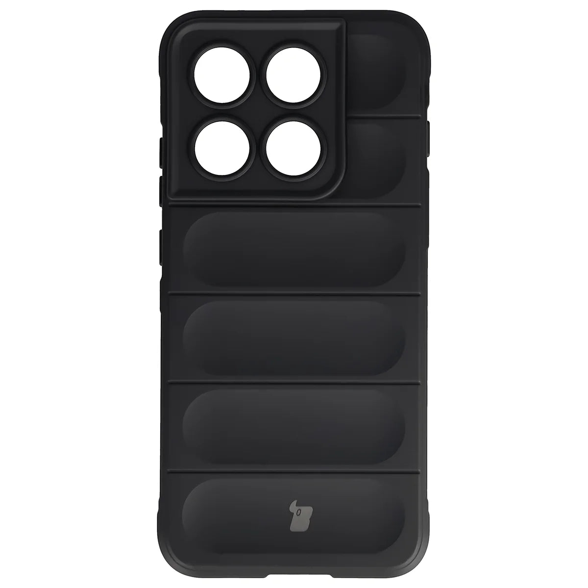 Robuste Handyhülle für Motorola Edge 70 Pro, Bizon Case Tur, Schwarz