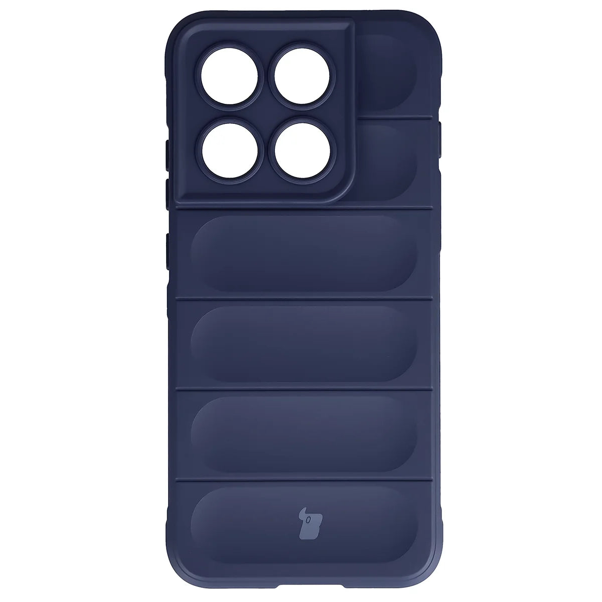 Robuste Handyhülle für Motorola Edge 70 Pro, Bizon Case Tur, Dunkelblau