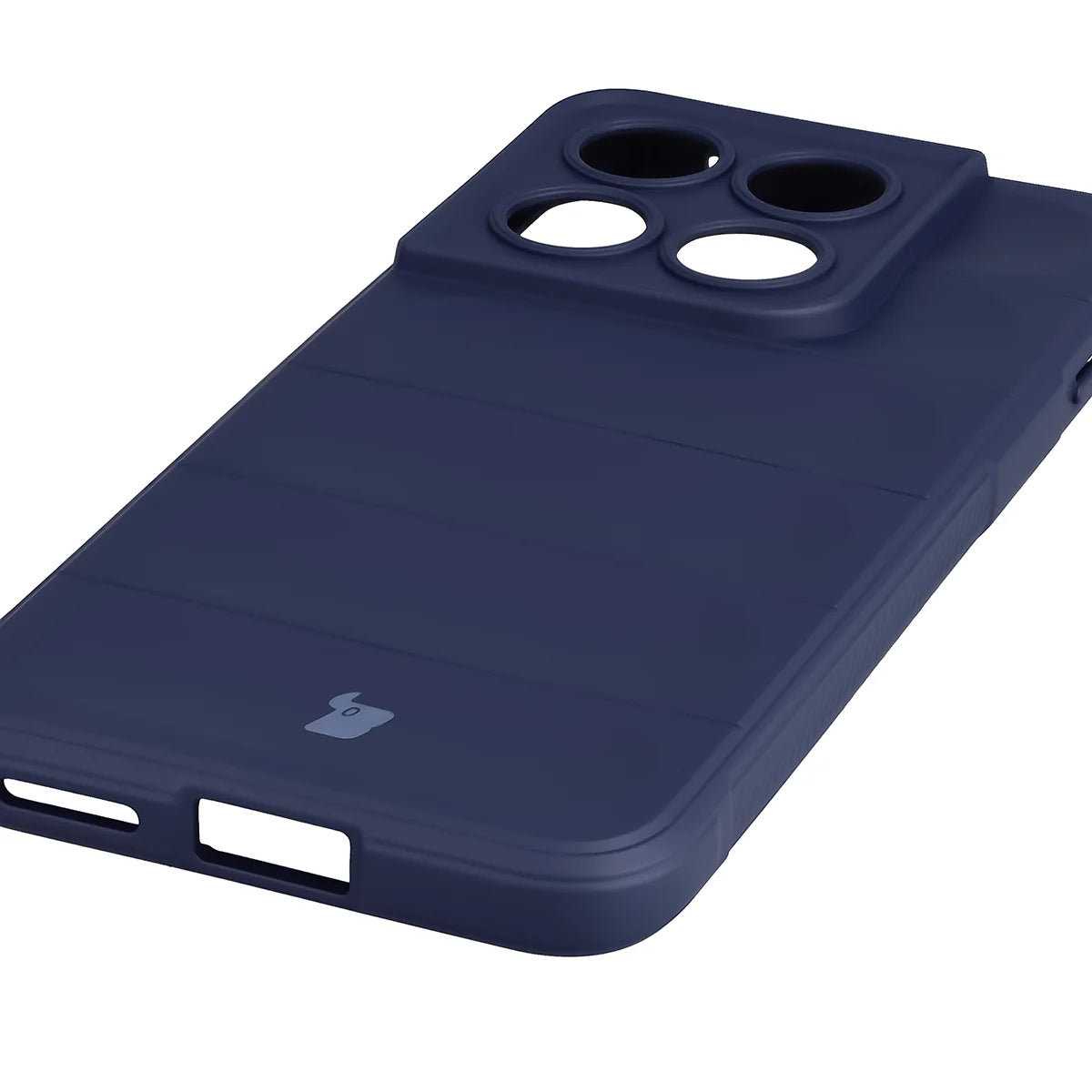 Robuste Handyhülle für Motorola Edge 70 Pro, Bizon Case Tur, Dunkelblau