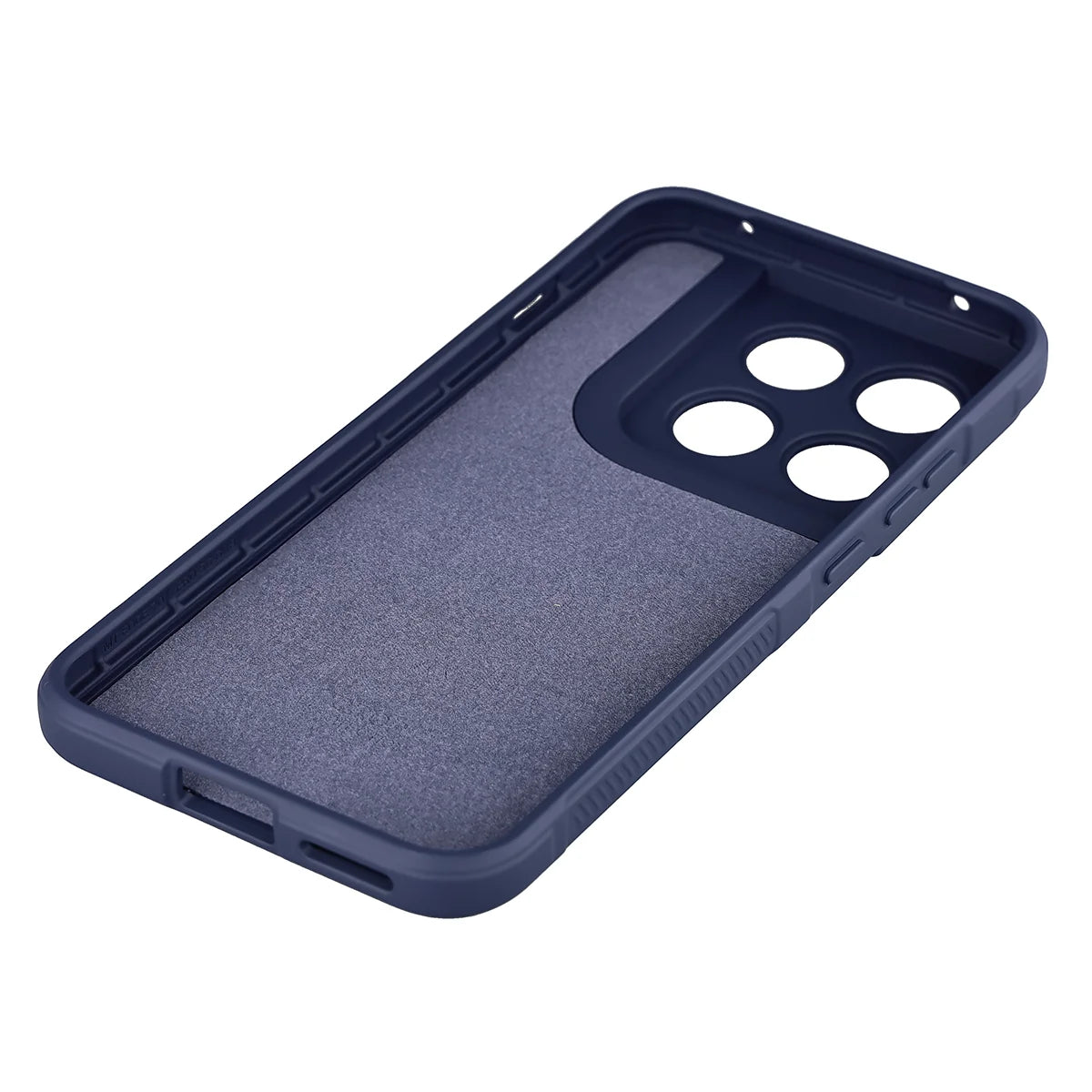 Robuste Handyhülle für Motorola Edge 70 Pro, Bizon Case Tur, Dunkelblau