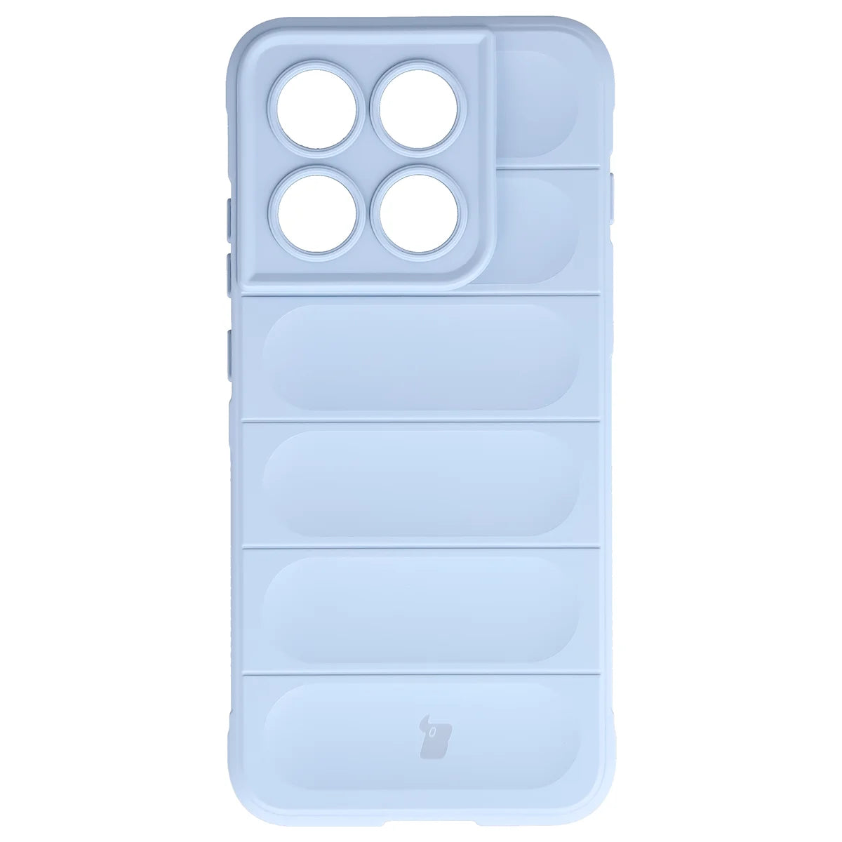 Robuste Handyhülle für Motorola Edge 70 Pro, Bizon Case Tur, Hellblau