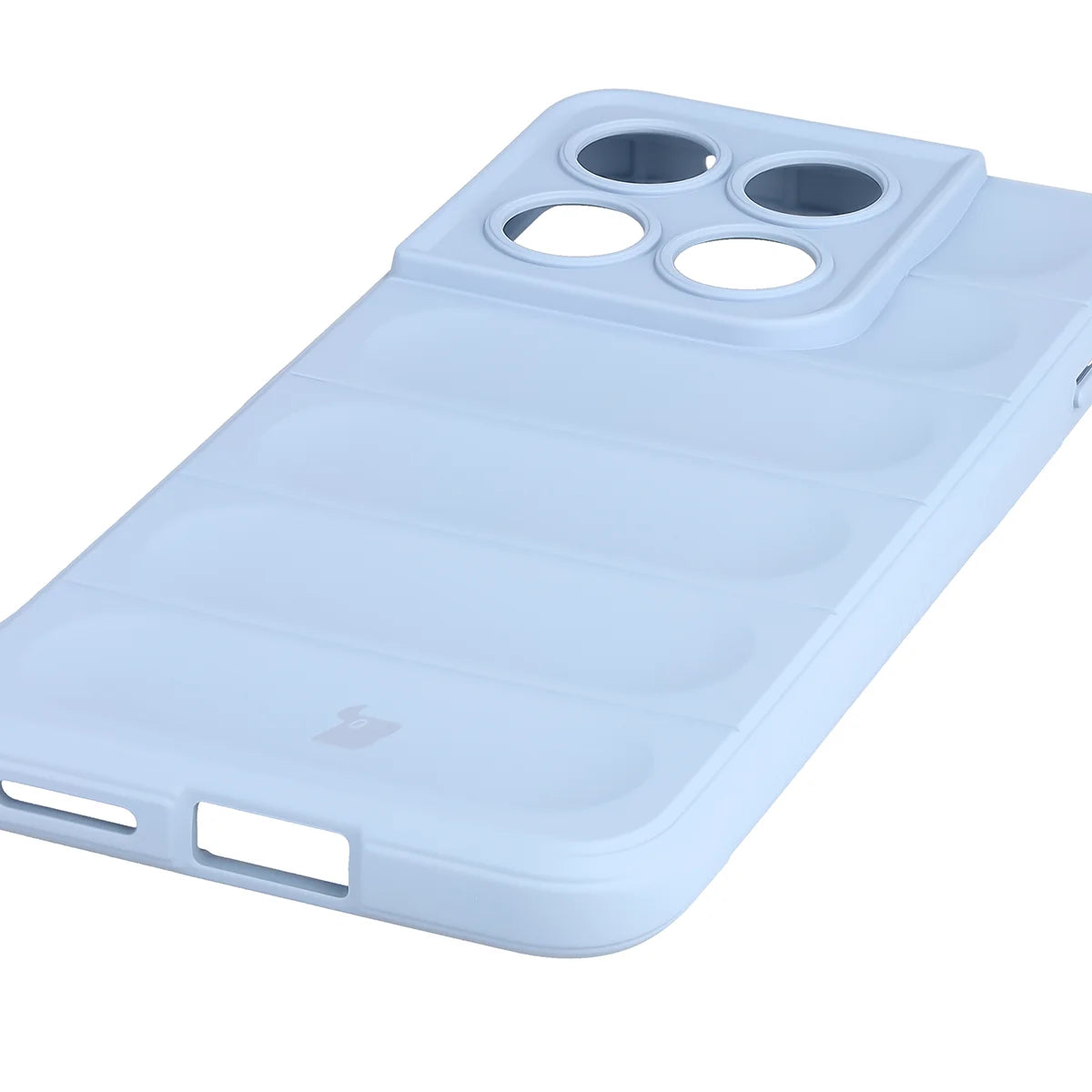 Robuste Handyhülle für Motorola Edge 70 Pro, Bizon Case Tur, Hellblau