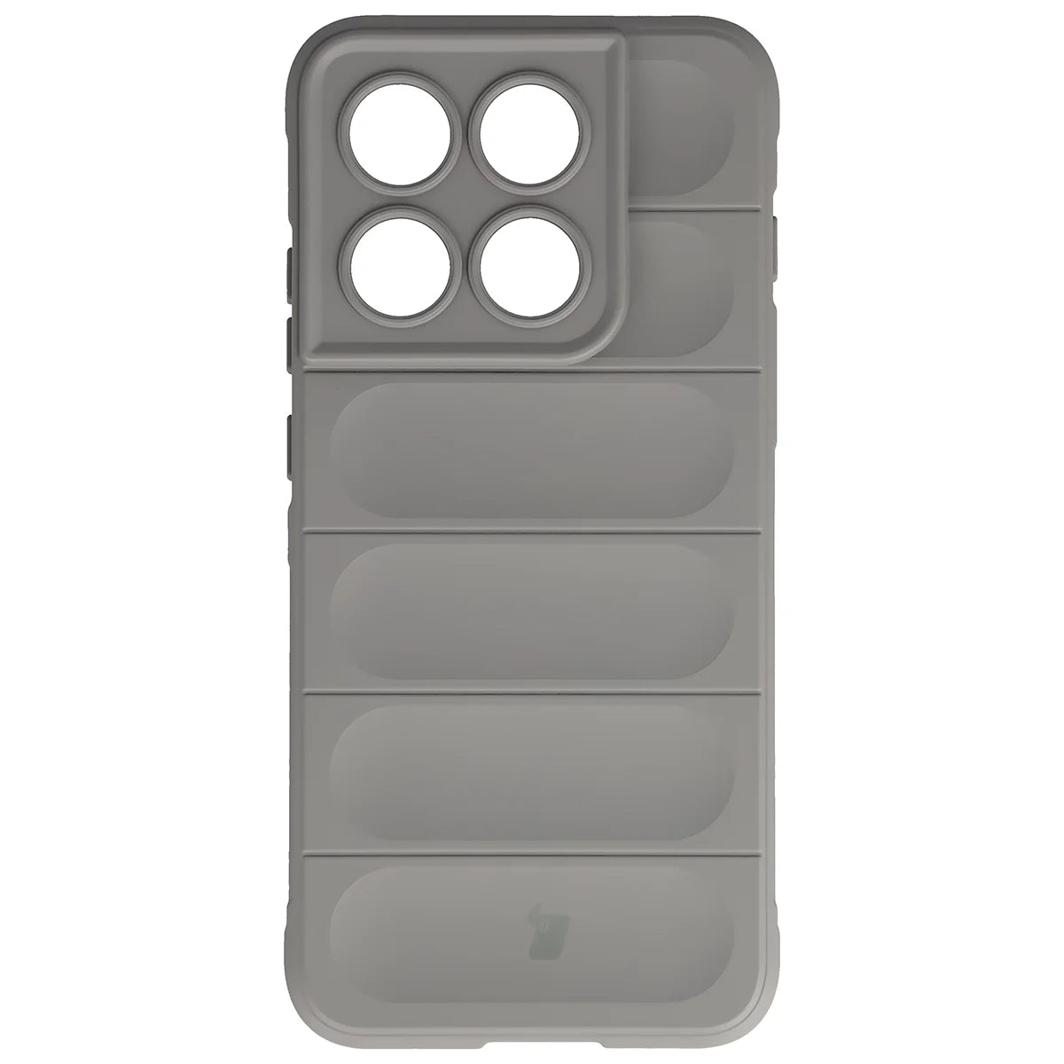 Robuste Handyhülle für Motorola Edge 70 Pro, Bizon Case Tur, Hellgrau
