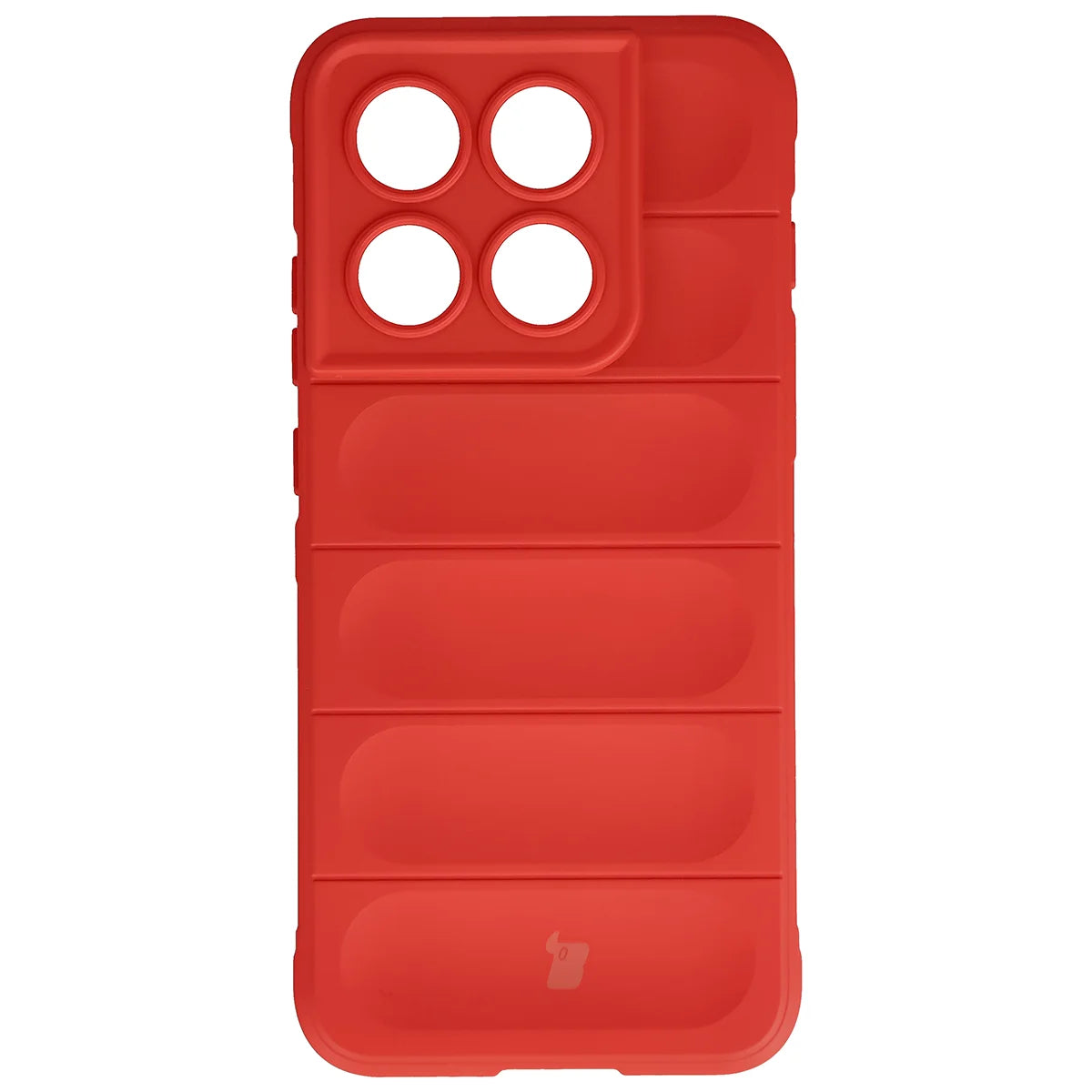 Robuste Handyhülle für Motorola Edge 70 Pro, Bizon Case Tur, Rot